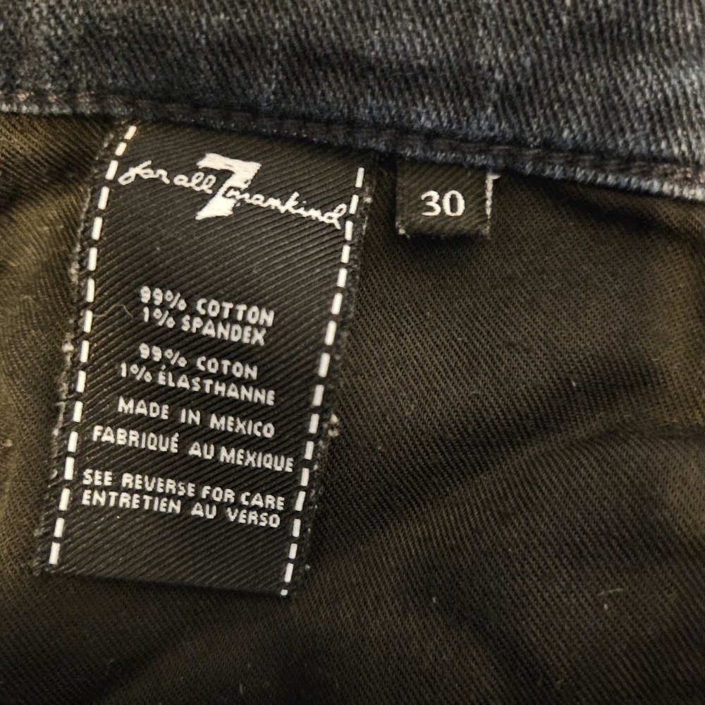 7 For All Mankind Men's Straight Leg size  30 - Picture 4 of 6